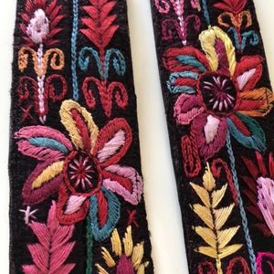 Embroidered back pack straps dcbags Guatemala